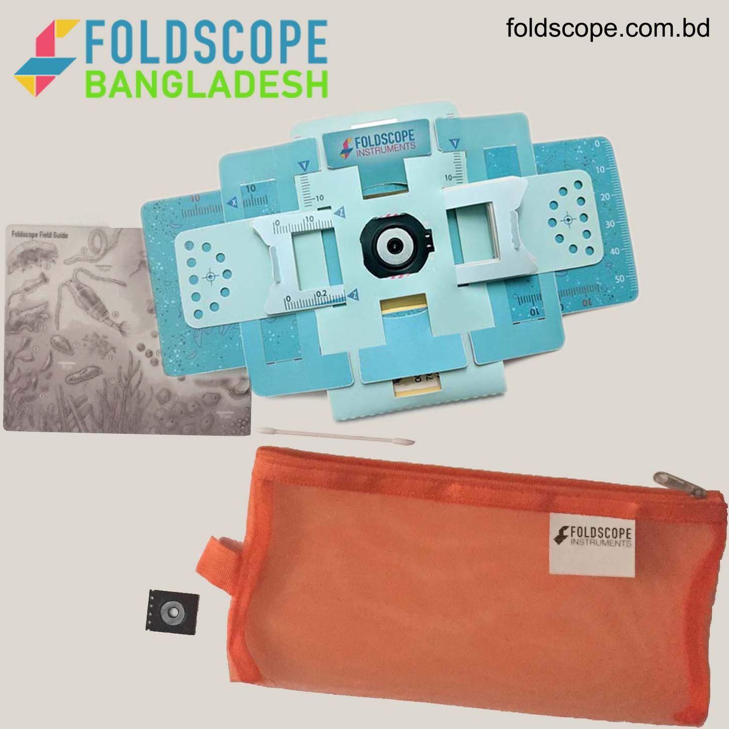 Foldscope Basic Classroom Kit Assembled